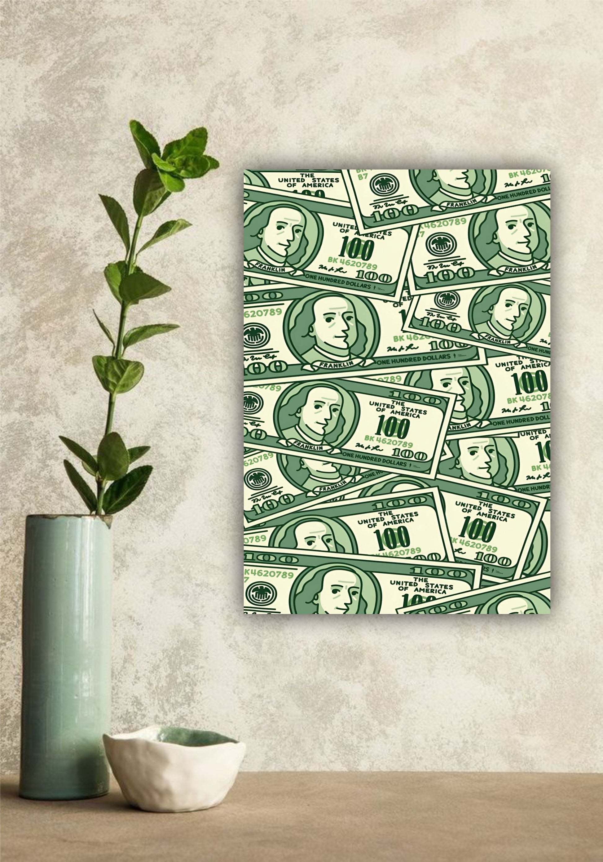 100 $ BILLS || MONEY POSTERS Pitsstop