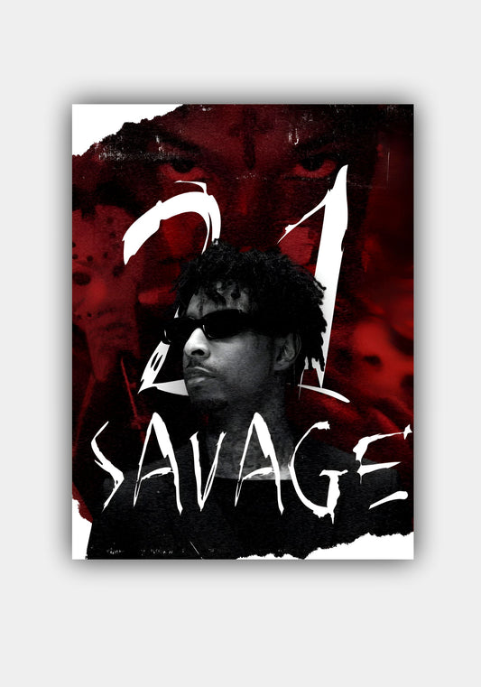 21 Savage || MUSIC POSTER