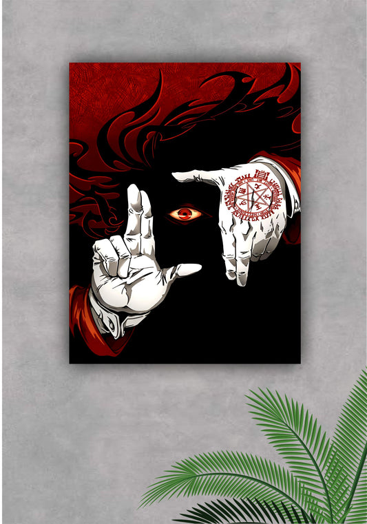 ALUCARD || HELLSING ANIME POSTER Pitsstop