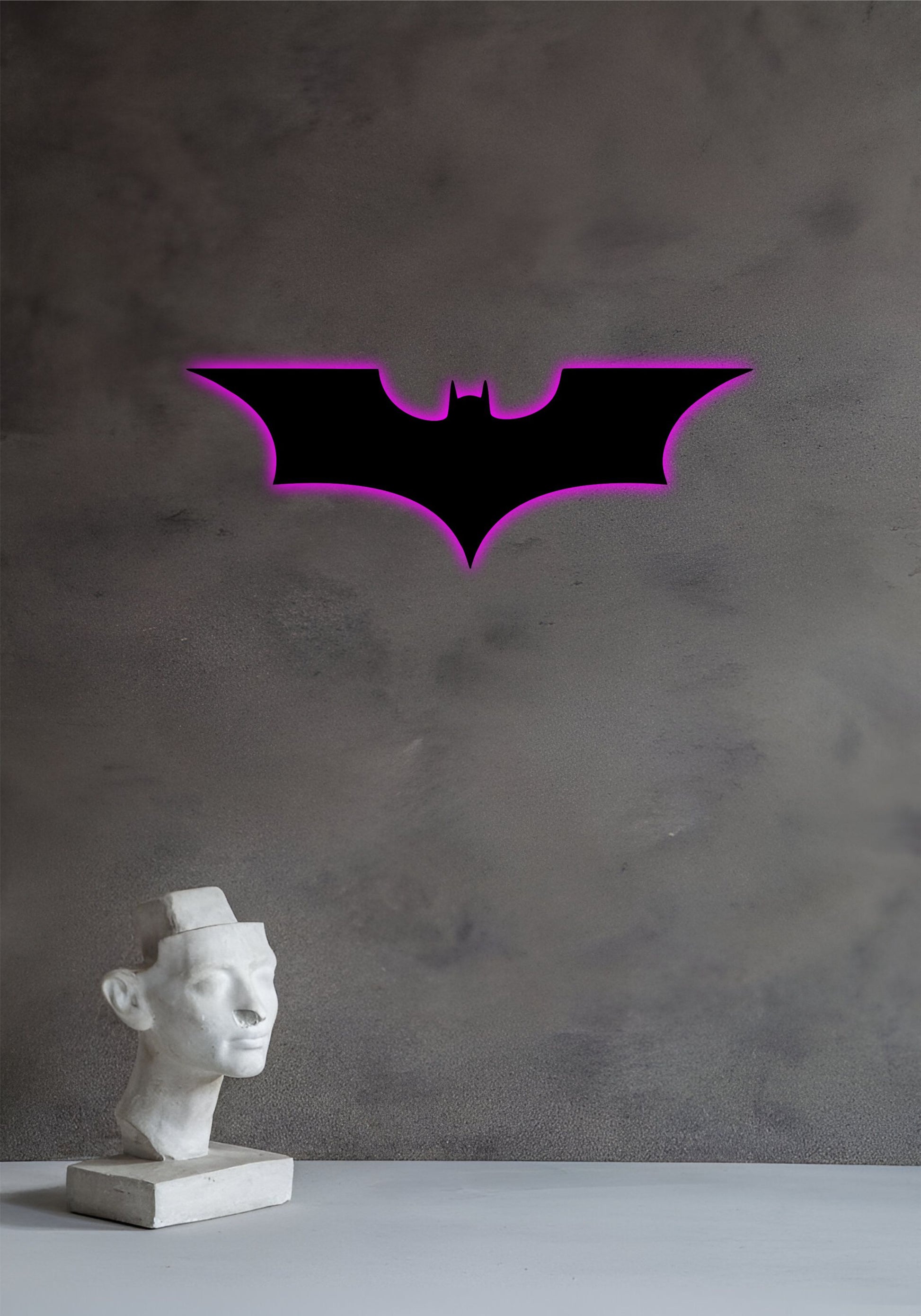 2008 BATMAN LOGO || LED WALL ART Pitsstop