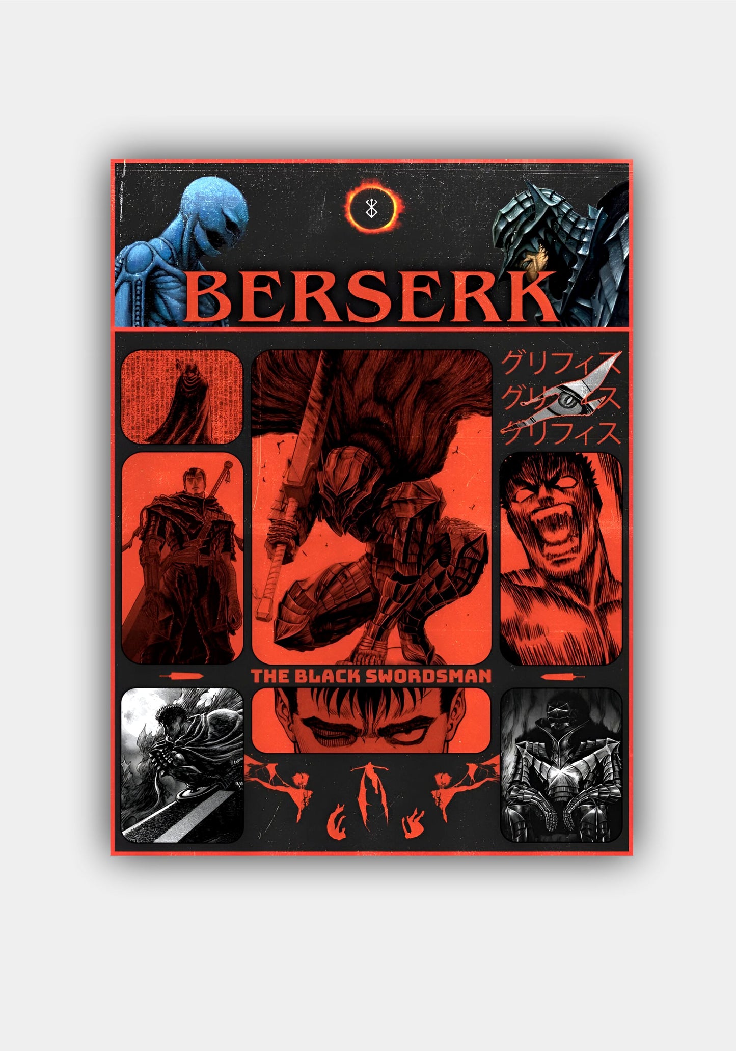 BERSERK || ANIME POSTER