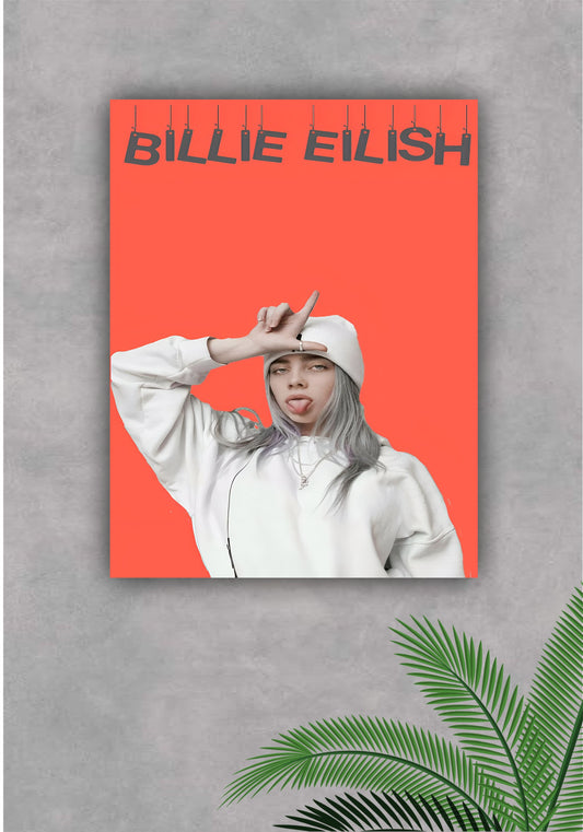 BILLIIE EILLISH #6 || MUSIC POSTER Pitsstop