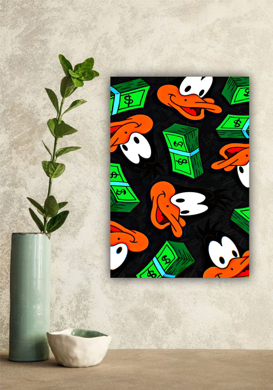 DAFFY DUCK || MONEY POSTER Pitsstop