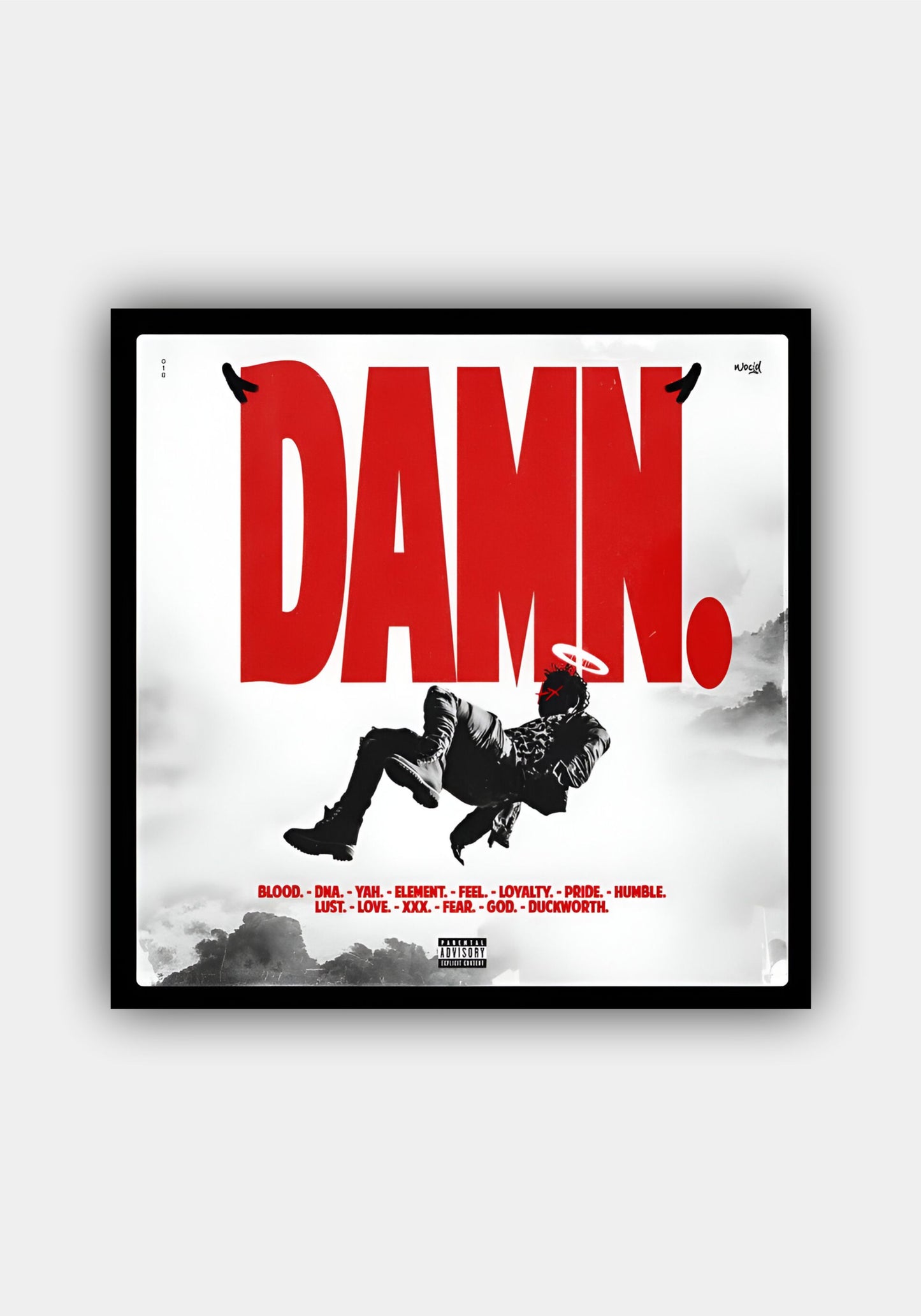 DAMN || Kendrick Lamar || MUSIC POSTER