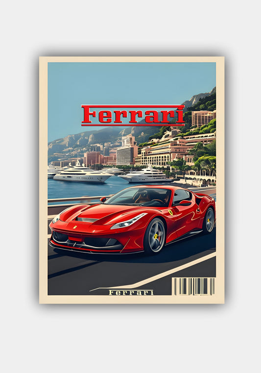 FERRARI || CAR POSTERS