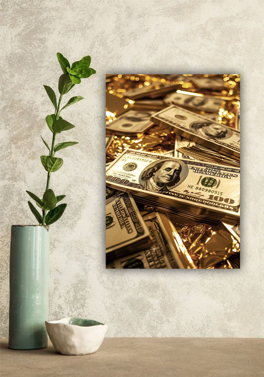 GOLD & DOLLAR || MONEY POSTER Pitsstop