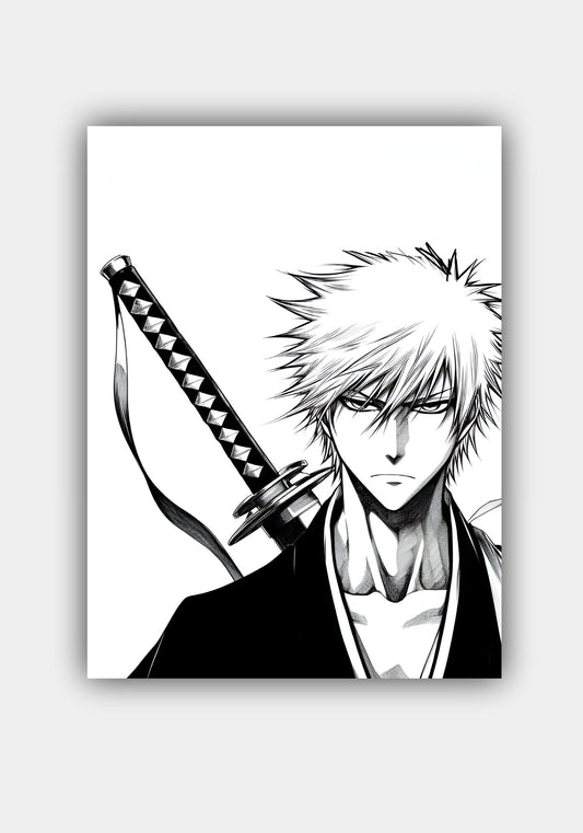 ICHIGO || BLEACH ANIME POSTER