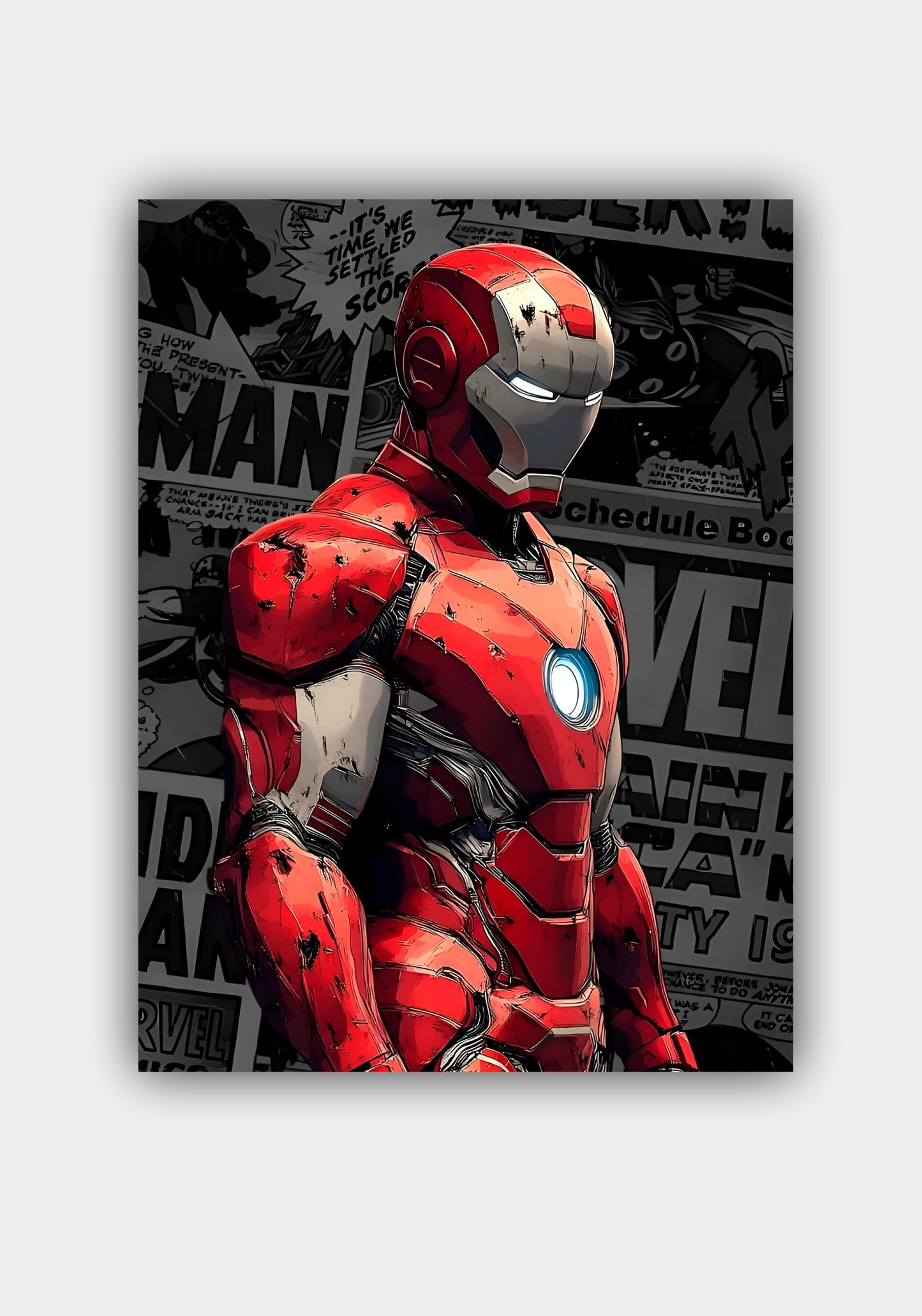 IRONMAN || MARVEL'S MOVIE POSTER