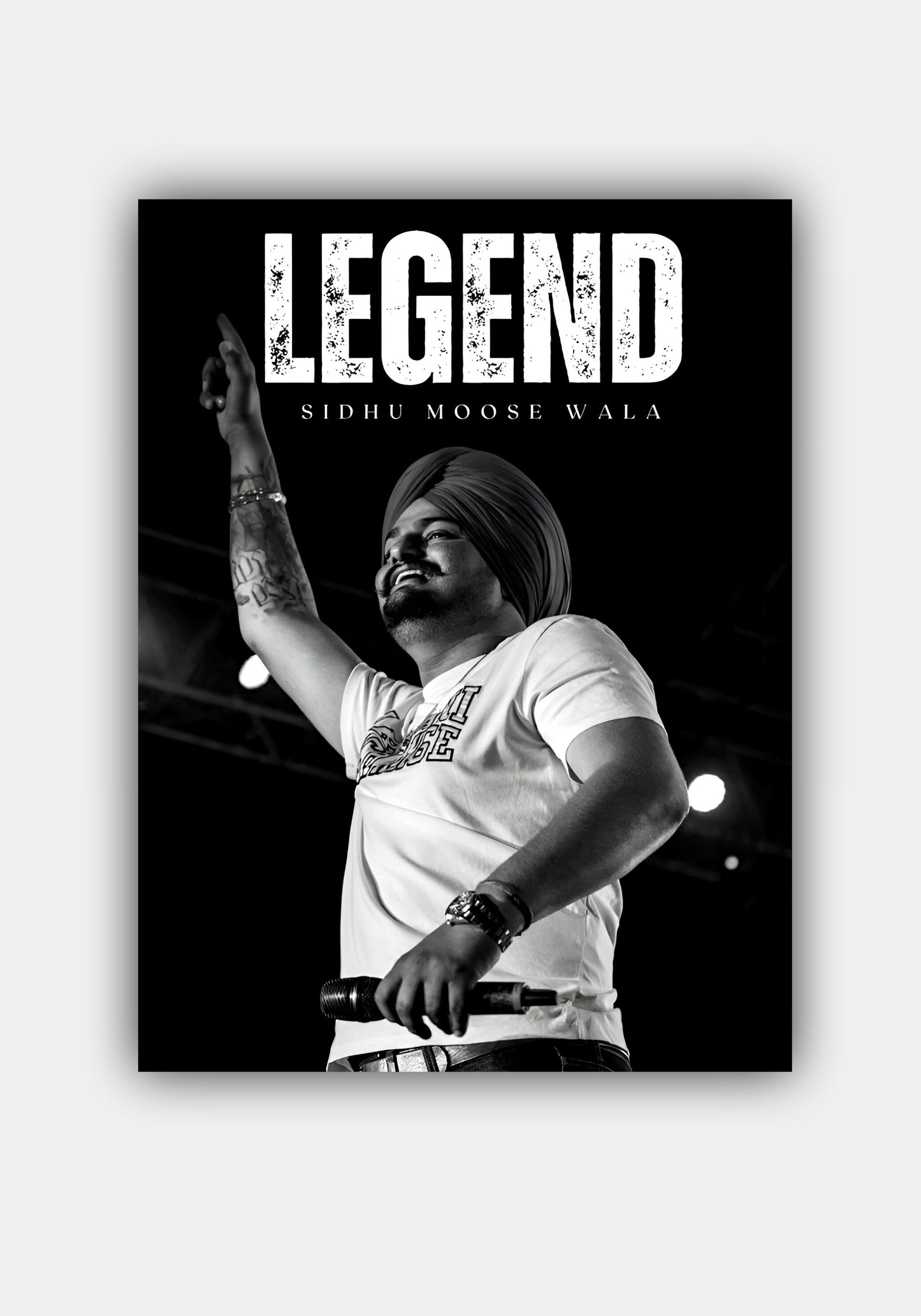 Legend || Sidhu Moose Wala || MUSIC POSTER #2