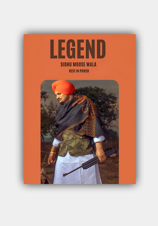 Legend || Sidhu Moose Wala || MUSIC POSTER