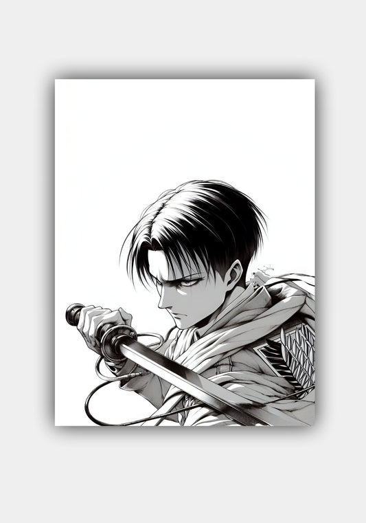 LEVI || AOT ANIME POSTER