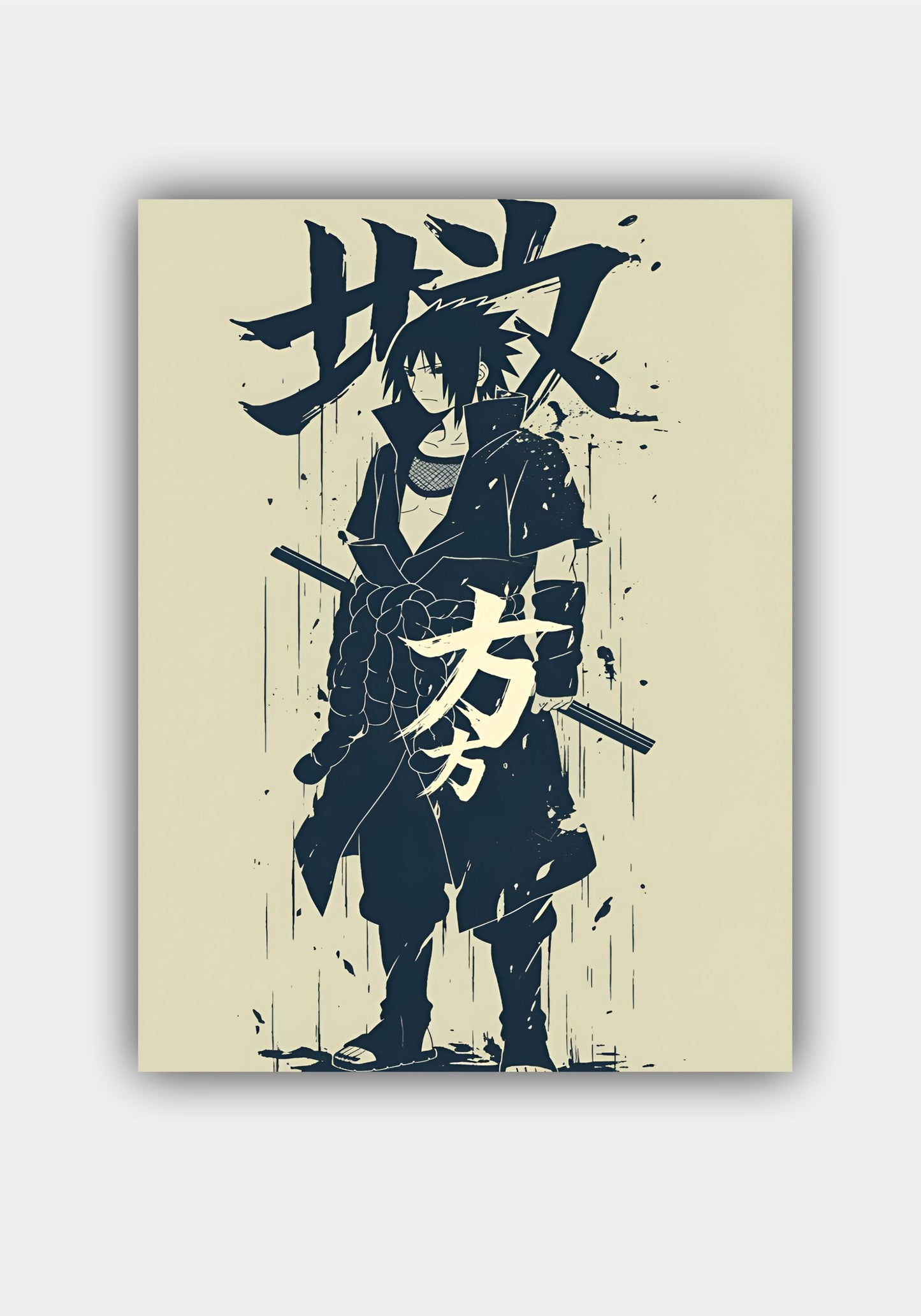 SASUKE || NARUTO ANIME POSTER