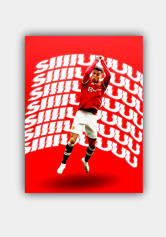 siuuu ronaldo || SPORTS POSTER