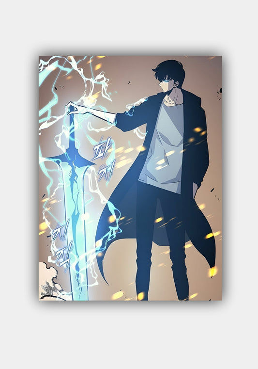 sung jin- woo || SL ANIME POSTER