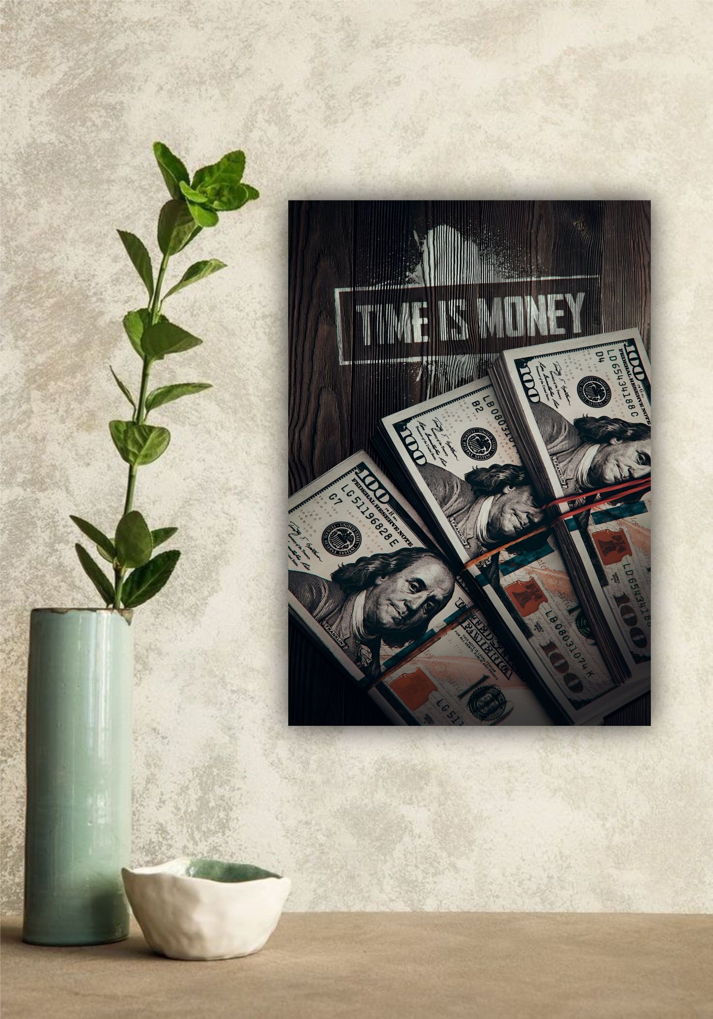 TIME IS MONEY || MONEY POSTER Pitsstop