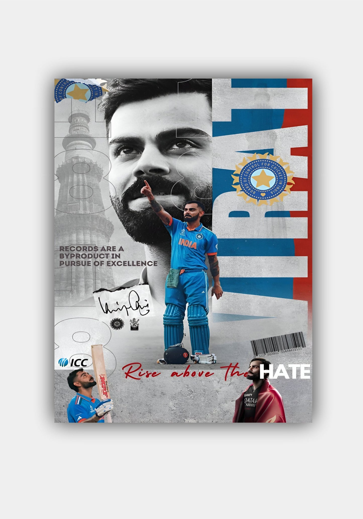 VIRAT KOHLI || SPORTS POSTER