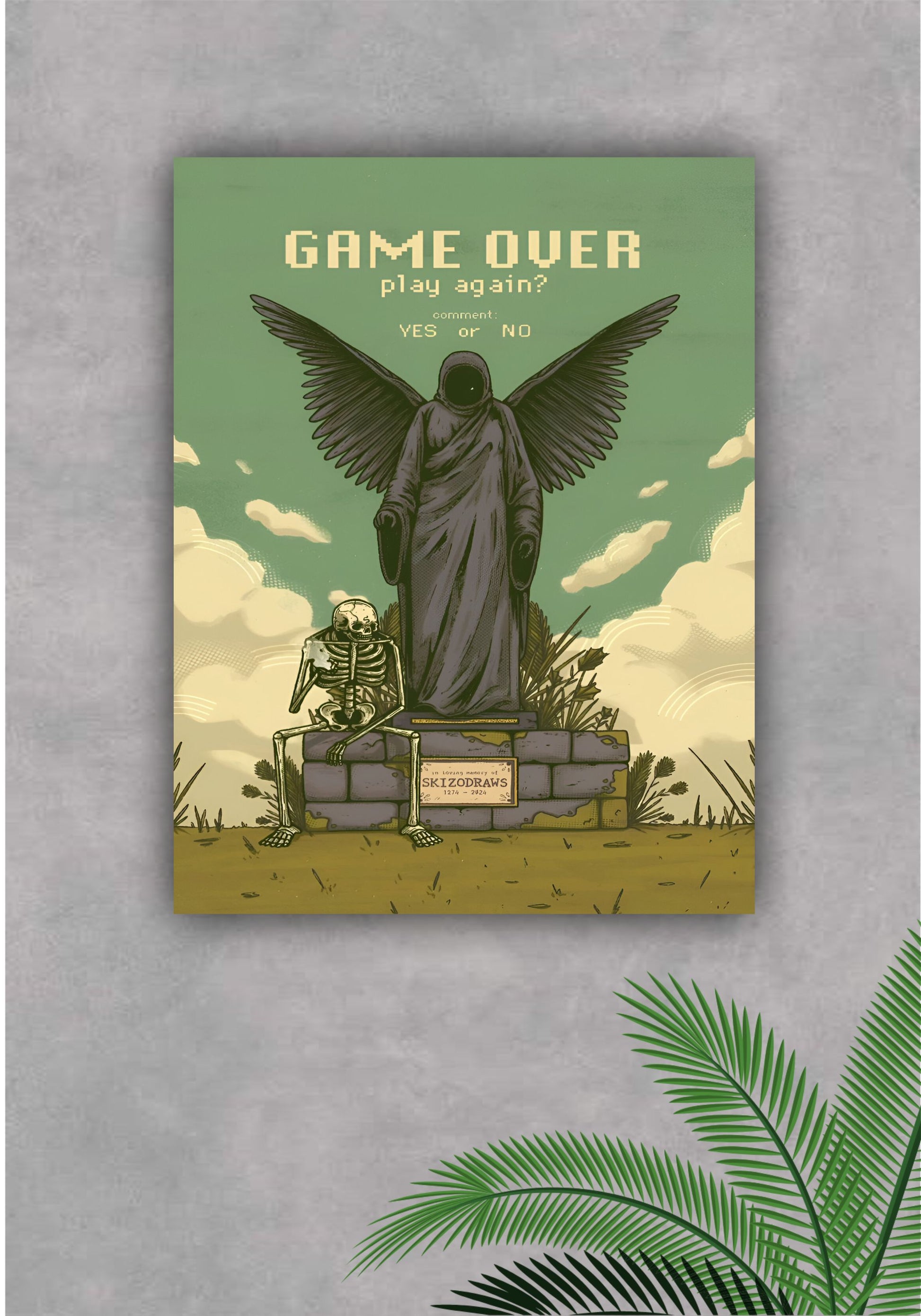 GAME OVER || AESTHETIC POSTER Pitsstop