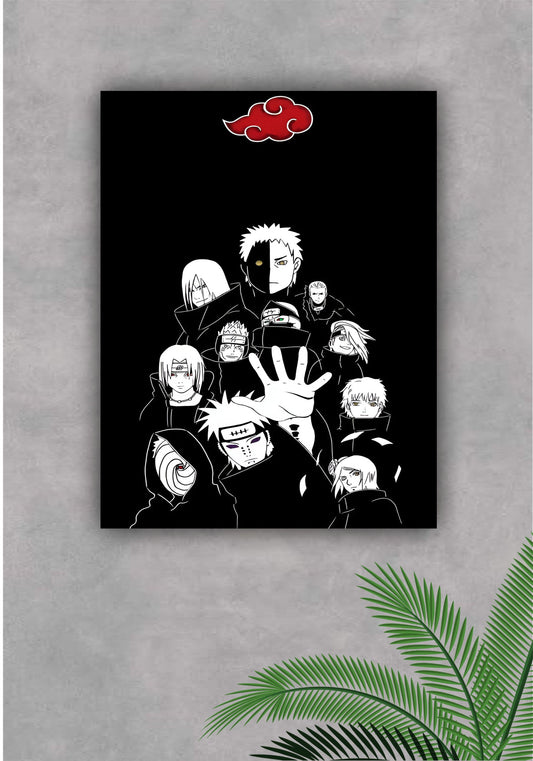 AKATSUKI  || NARUTO POSTER Pitsstop