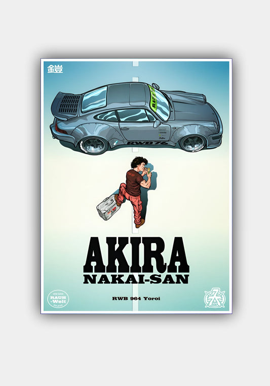 AKIRA NKAI || CAR POSTER