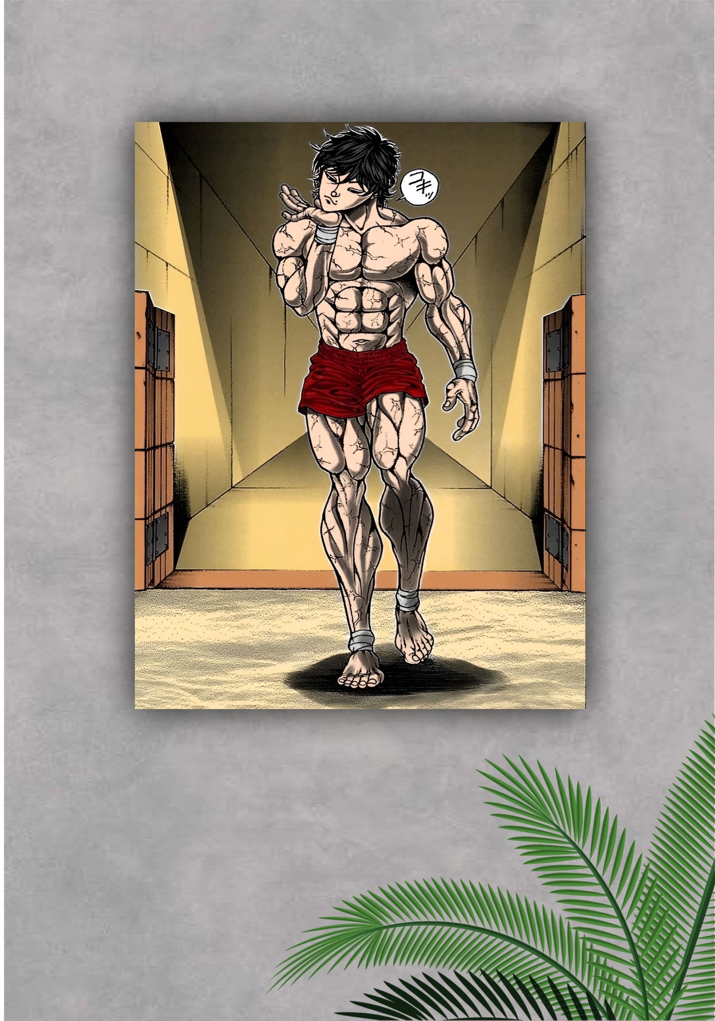 BAKI HANMA || ANIME POSTER Pitsstop