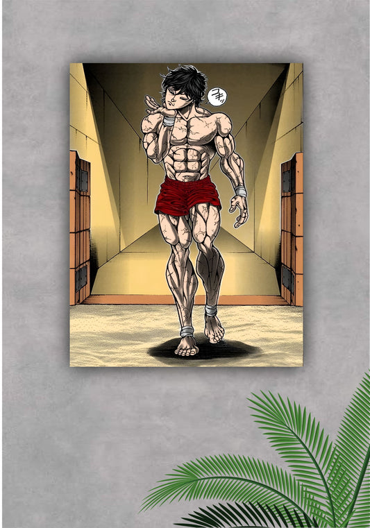 BAKI HANMA || ANIME POSTER Pitsstop