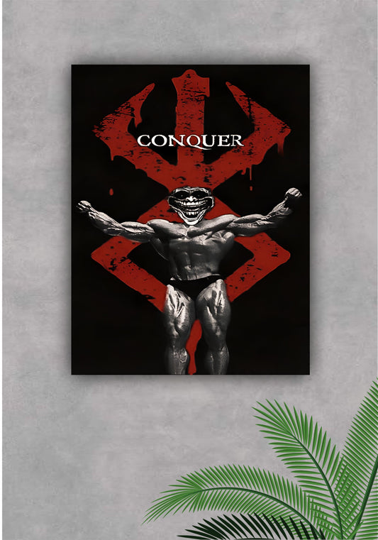 CONQUEROR || MOTIVATION POSTER Pitsstop