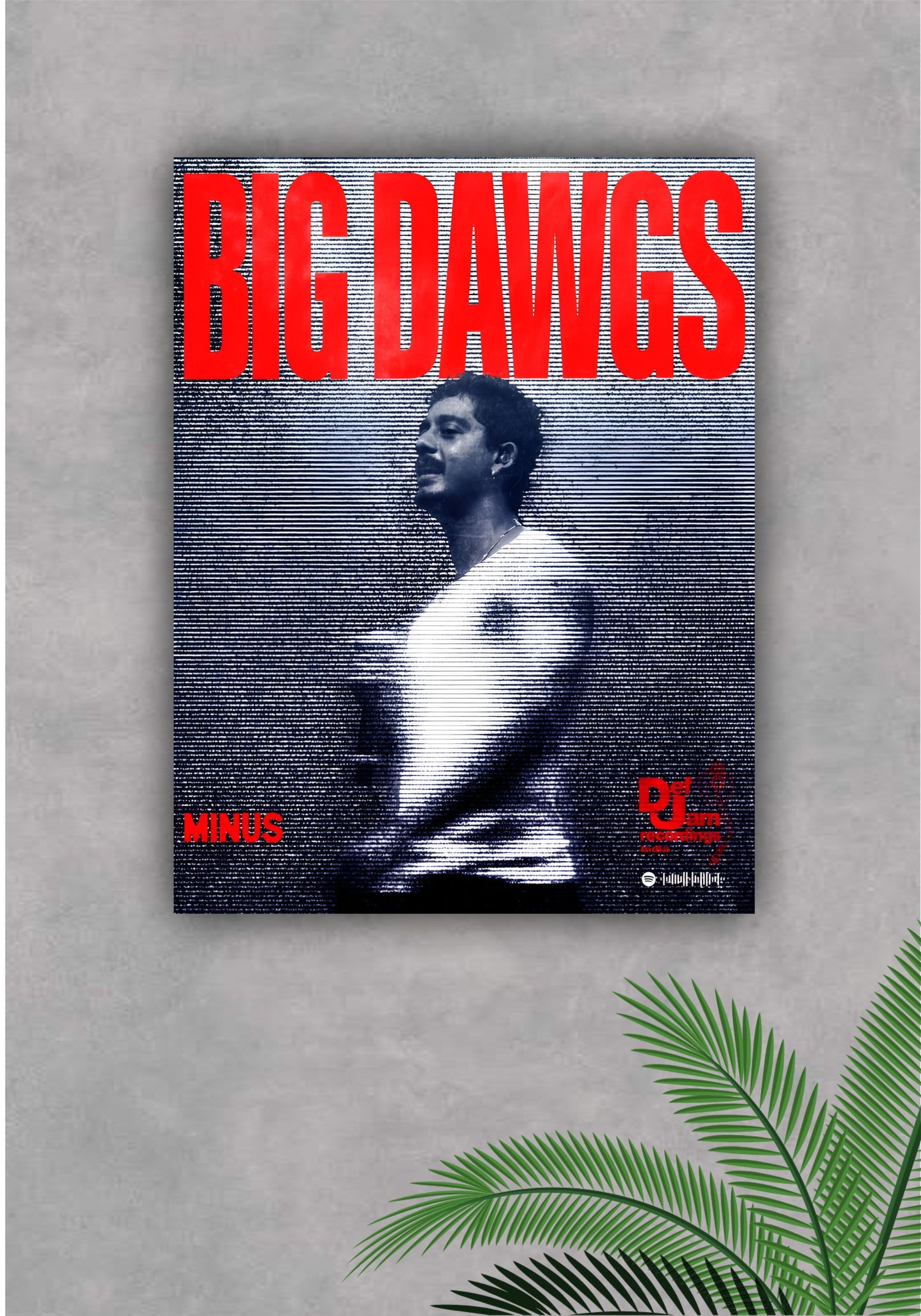 BIG DAWGS || HANUMANKIND MUSIC POSTER Pitsstop