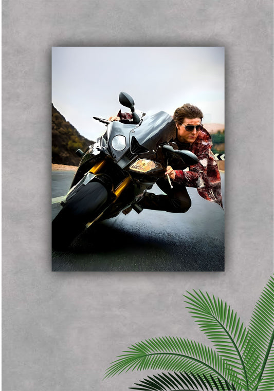 TOM CRUISE || CAR & BIKE POSTER Pitsstop