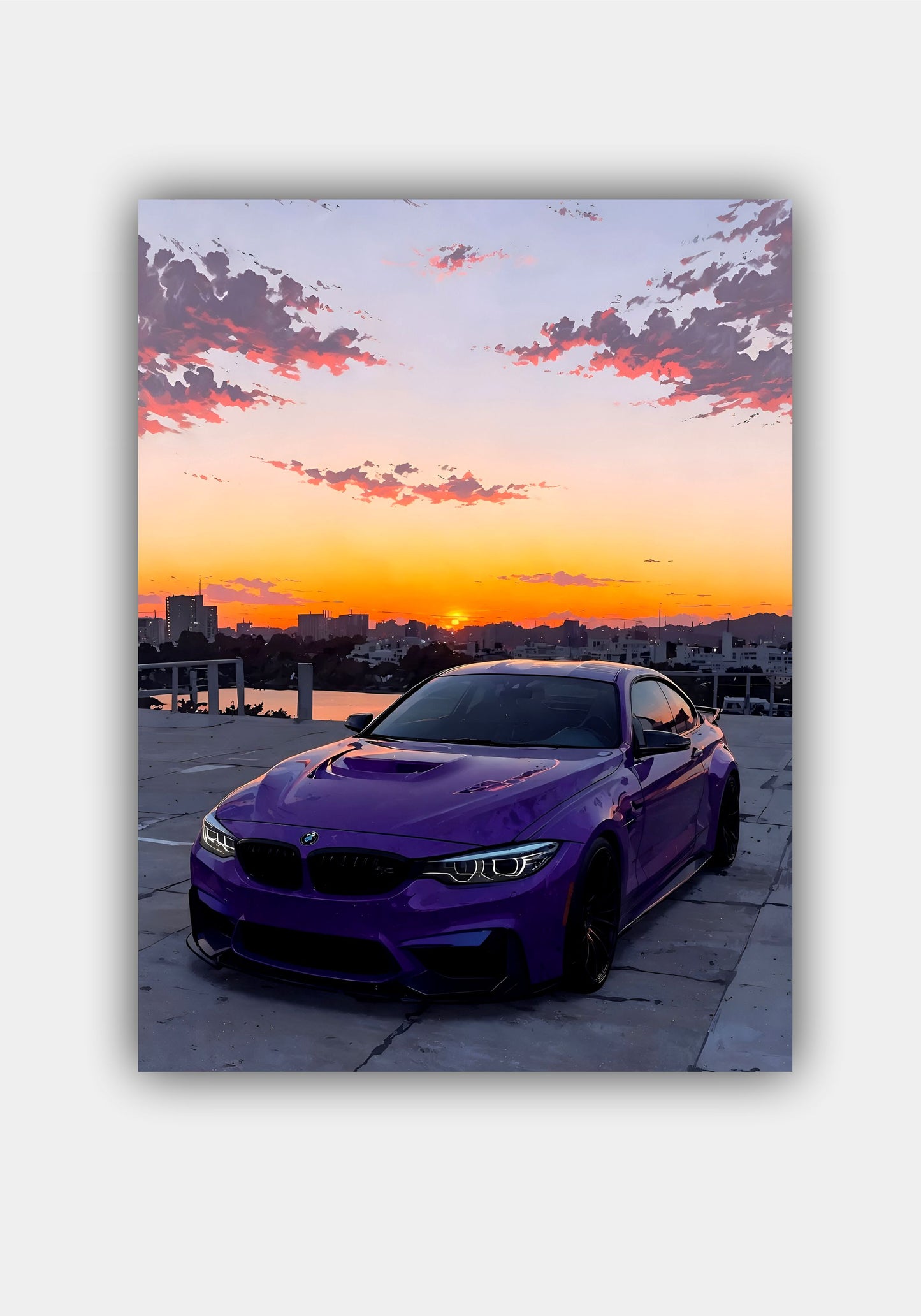 BMW M5 CS || CAR POSTER