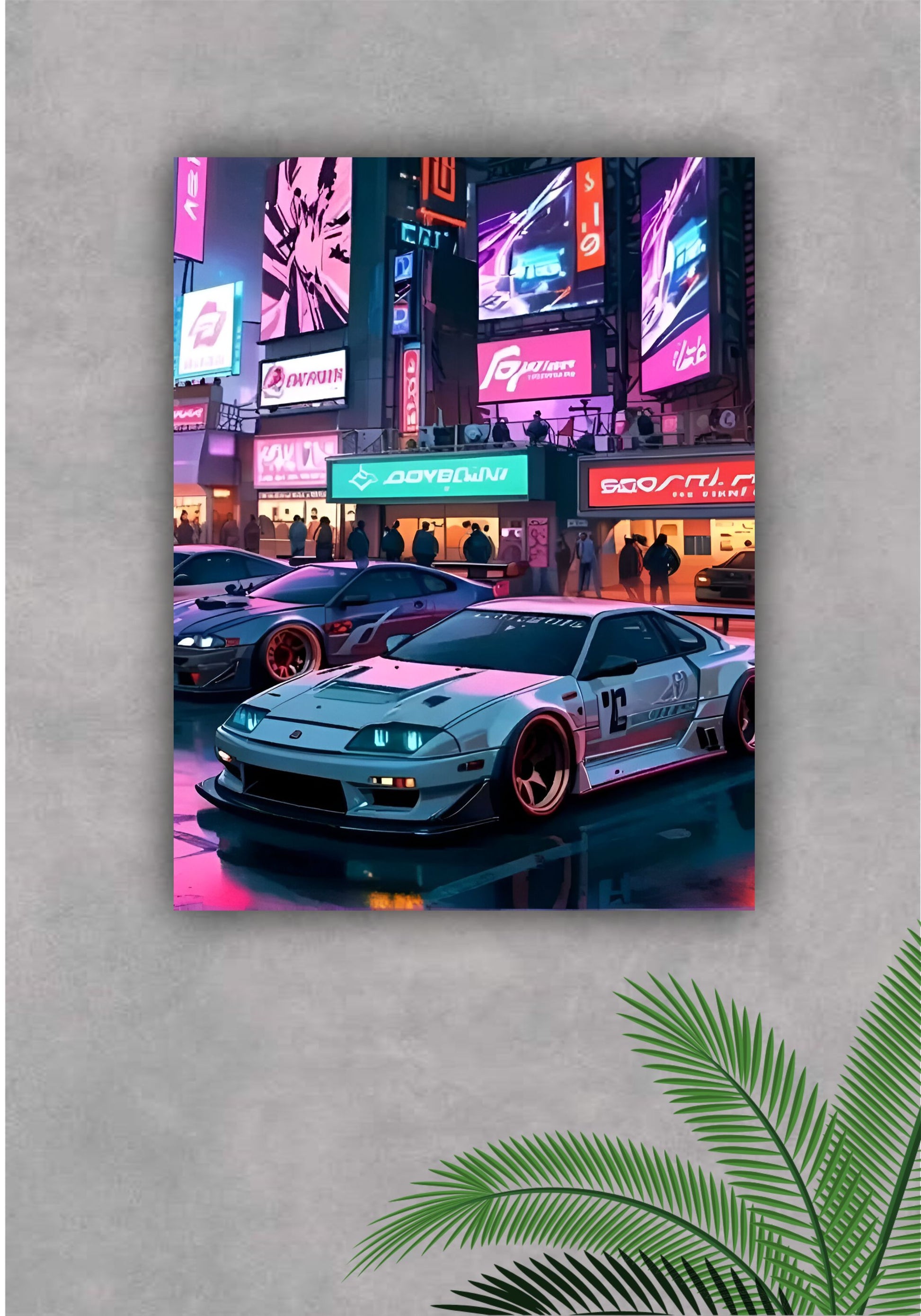 RETRO CAR || CAR POSTER Pitsstop