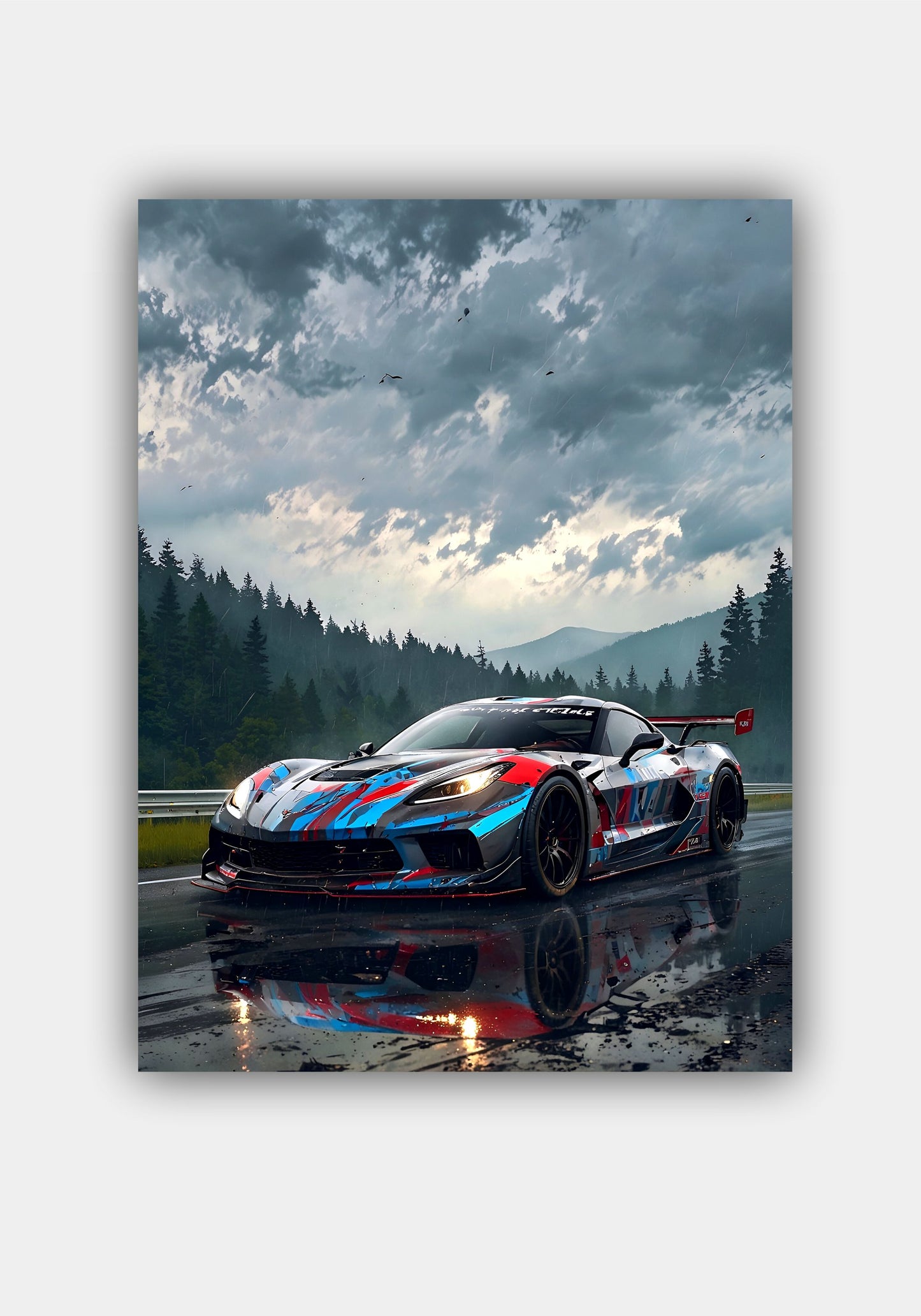 Chevrolet Corvette (C7) || CAR POSTER