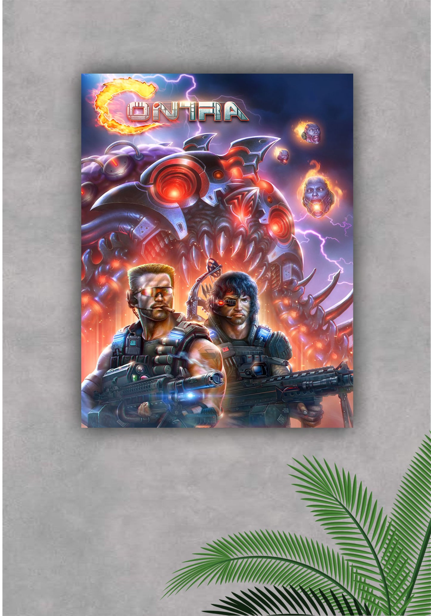 CONTRA || GAME POSTER Pitsstop