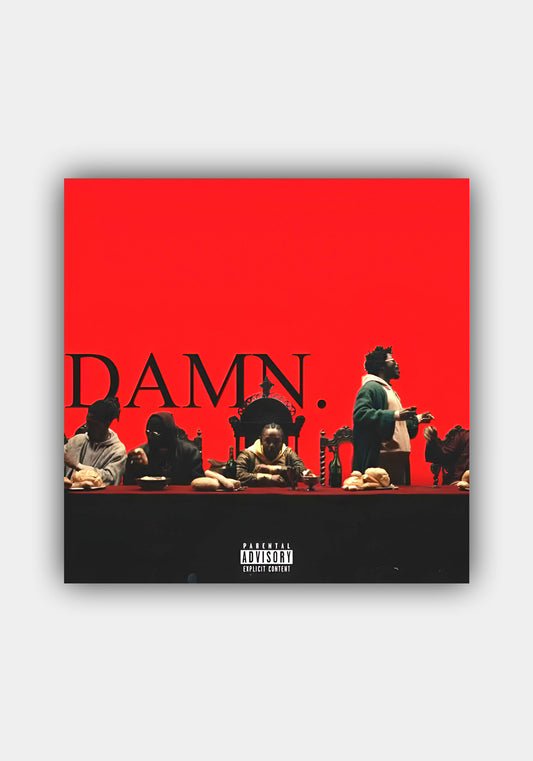 DAMN || Kendrick Lamar || MUSIC POSTER