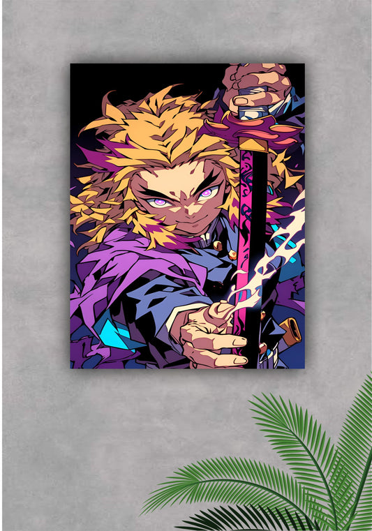 Kyōjurō Rengoku || DEMON SLAYER POSTER Pitsstop