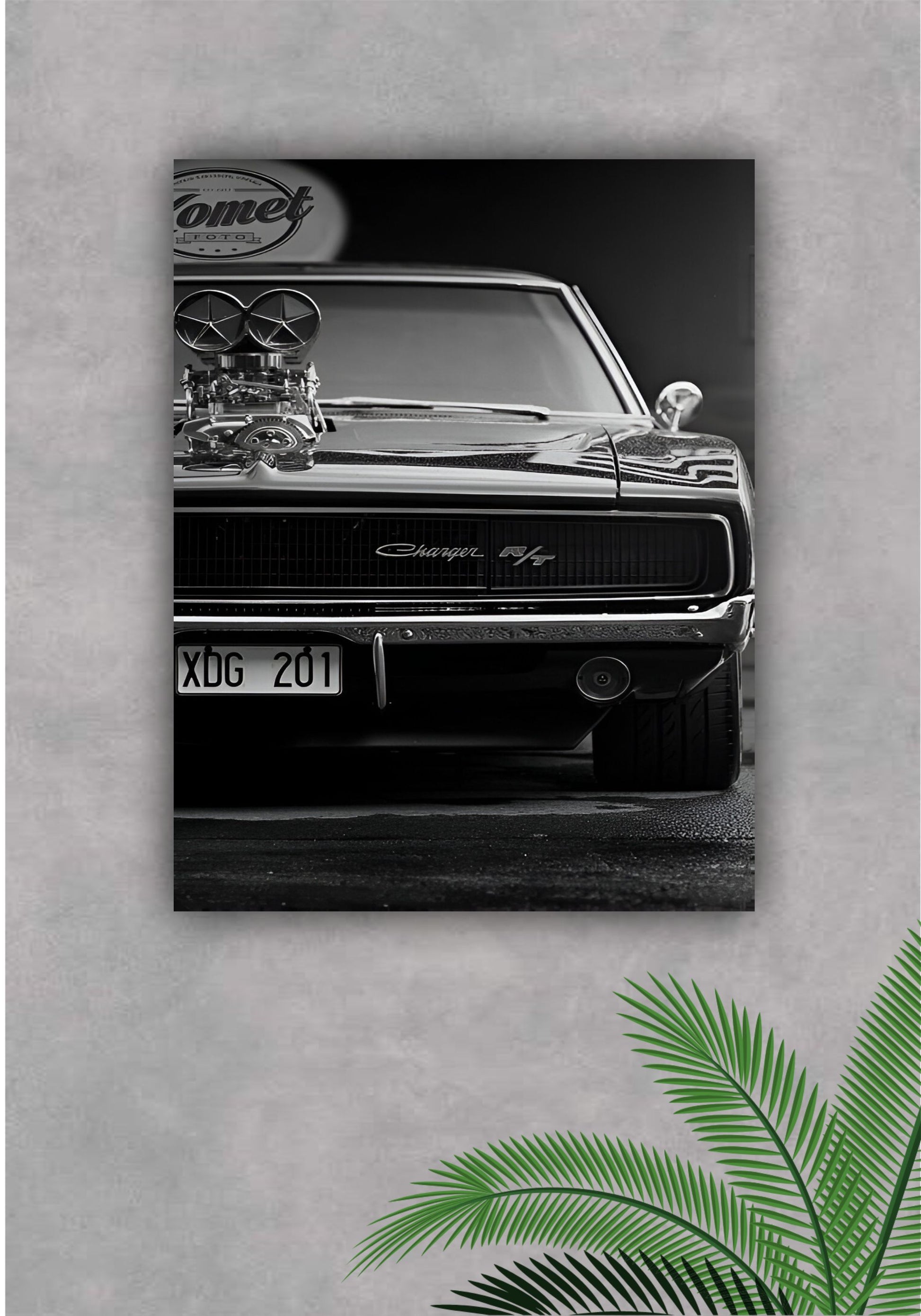 Dodge Charger || CAR POSTER Pitsstop