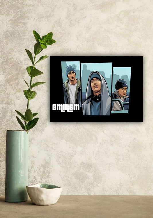 EMINEM GTA||GAME POSTER Pitsstop