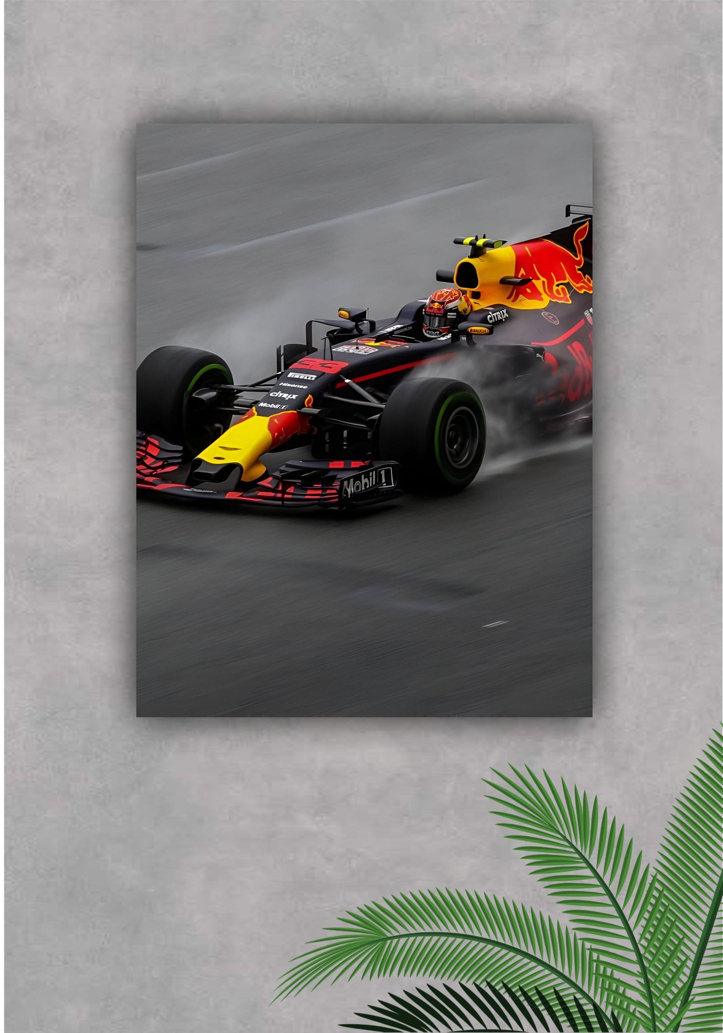 RED BULL RB13 || CAR POSTER Pitsstop