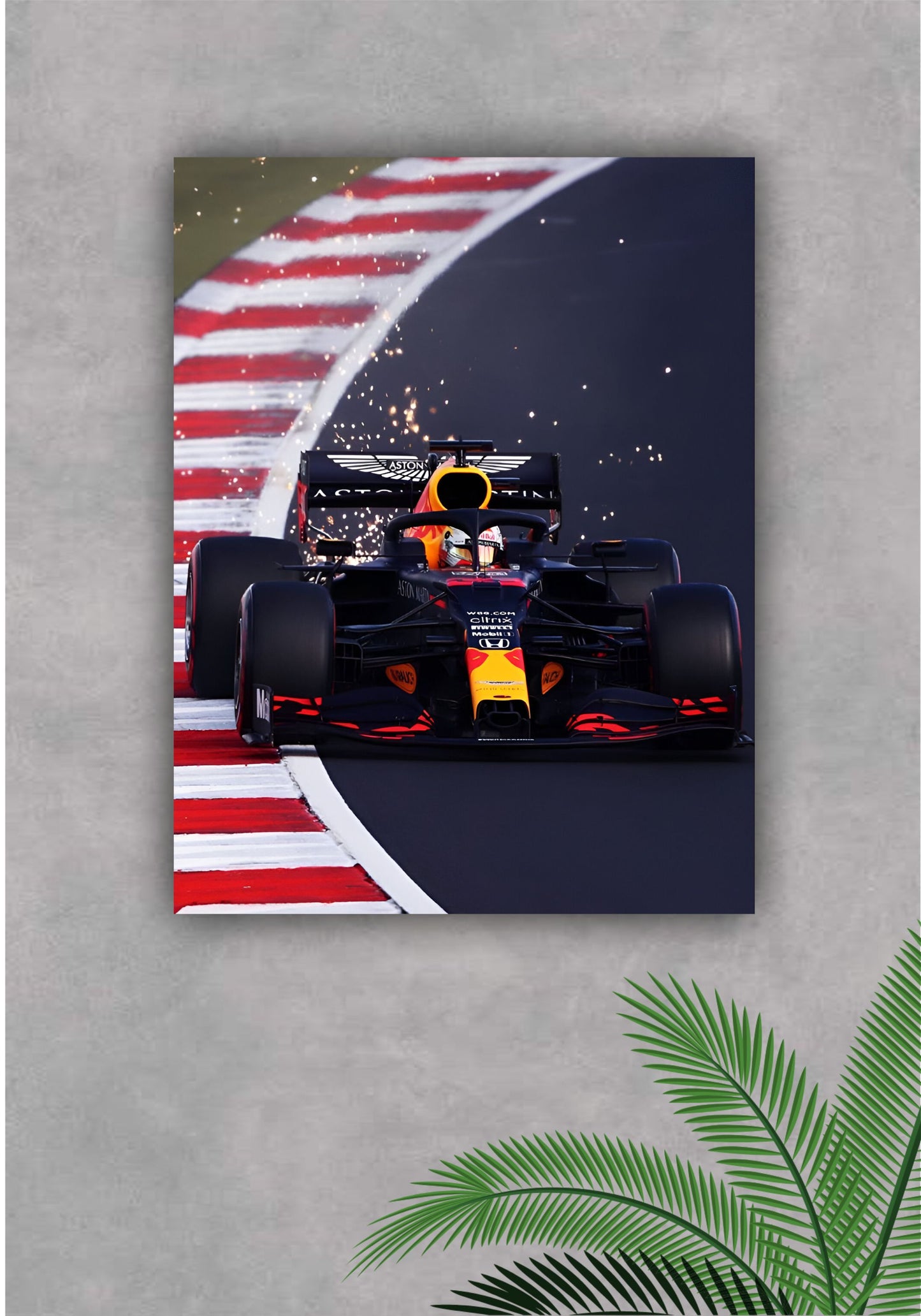 Oracle F1 || CAR POSTER Pitsstop