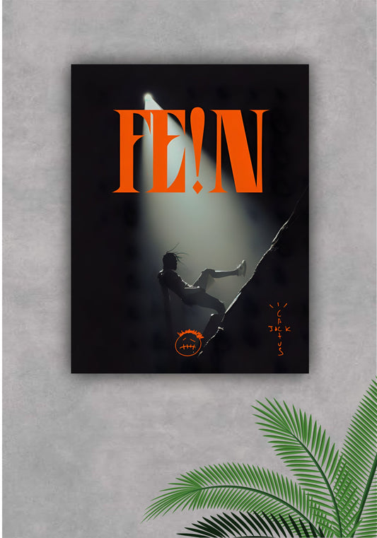 FEIN || TRAVIS SCOTT || MUSIC POSTER Pitsstop