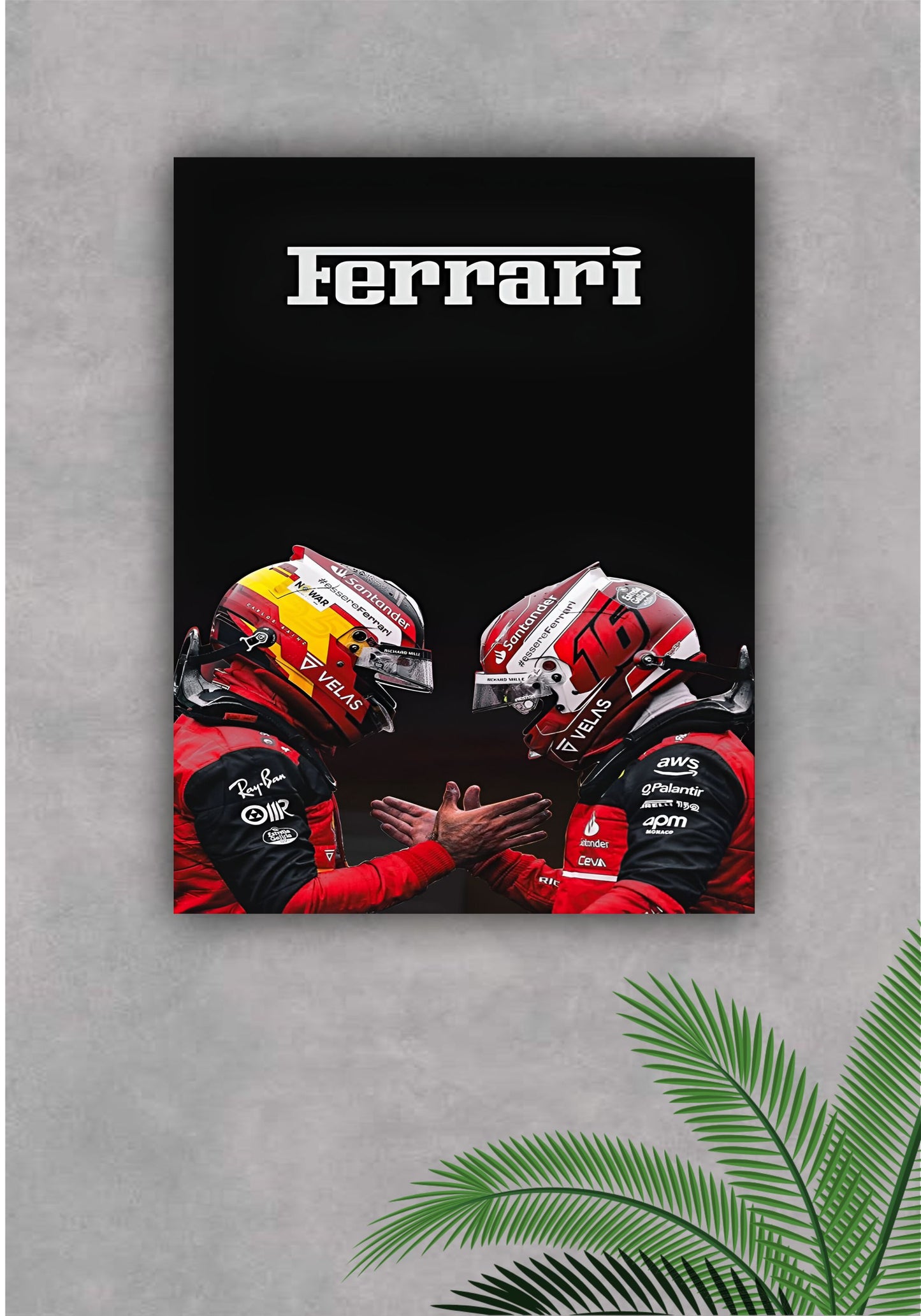 FERRARI BROTHERS || CAR POSTER Pitsstop