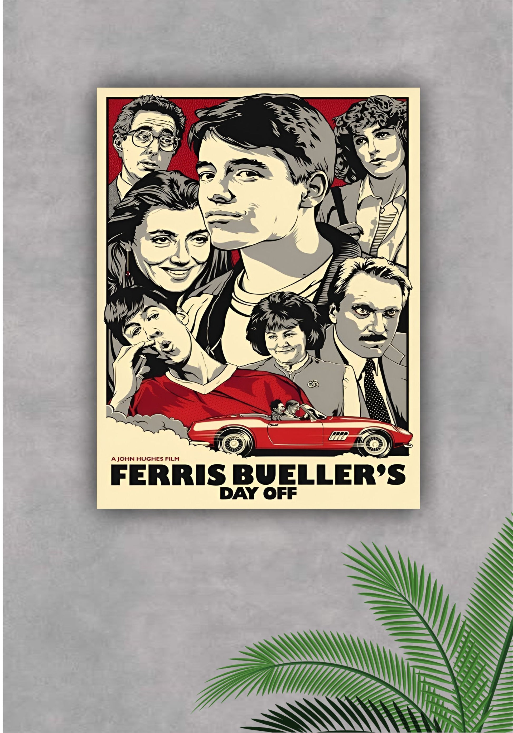 FERRIS BVELLERS || MOVIE POSTER Pitsstop