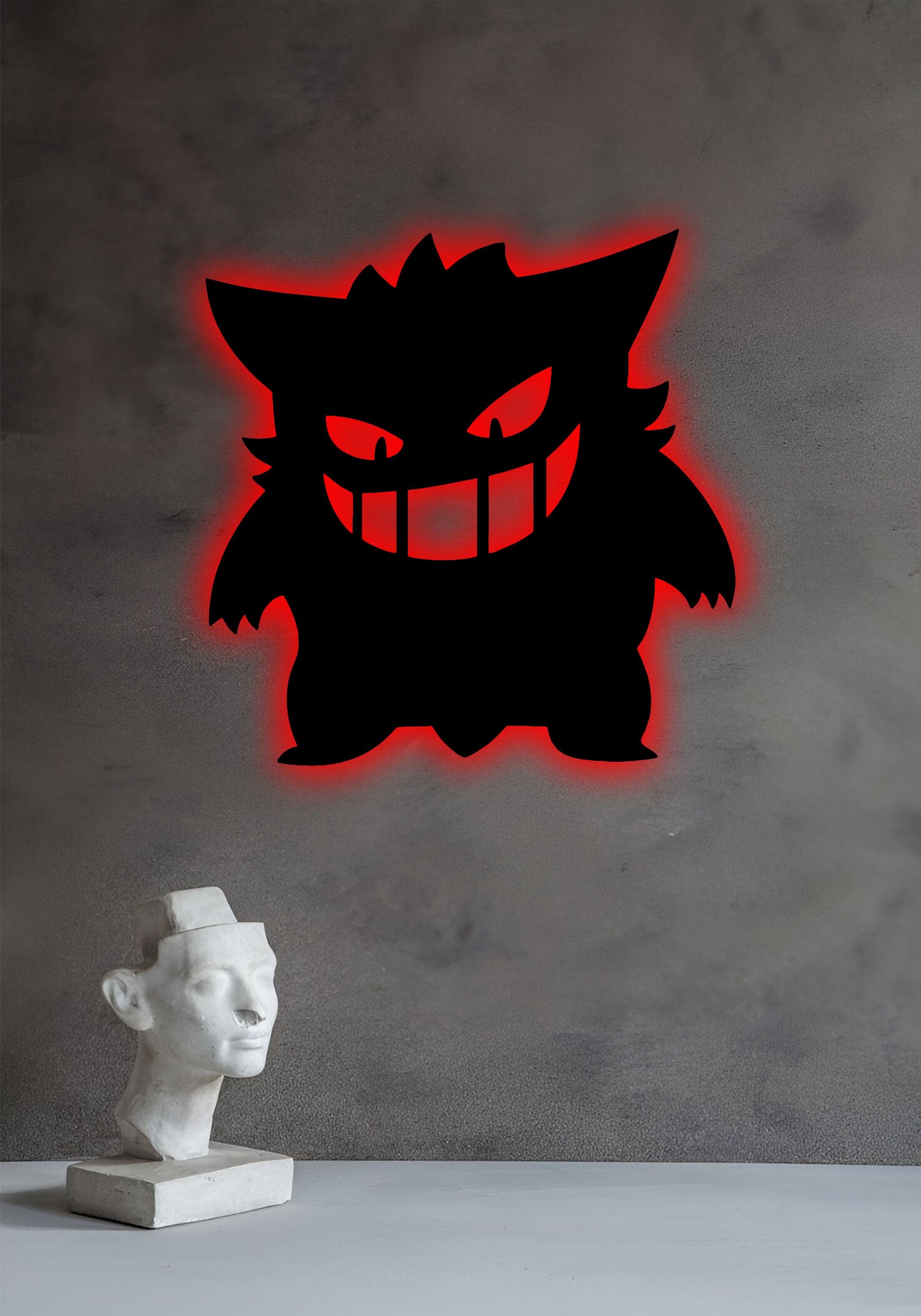 GENGAR || LED WALL ART Pitsstop