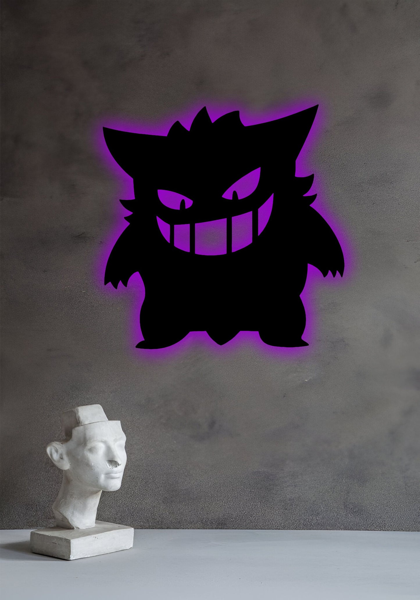 GENGAR || LED WALL ART Pitsstop