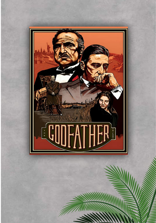 GOD FATHER || MOVIE POSTER Pitsstop