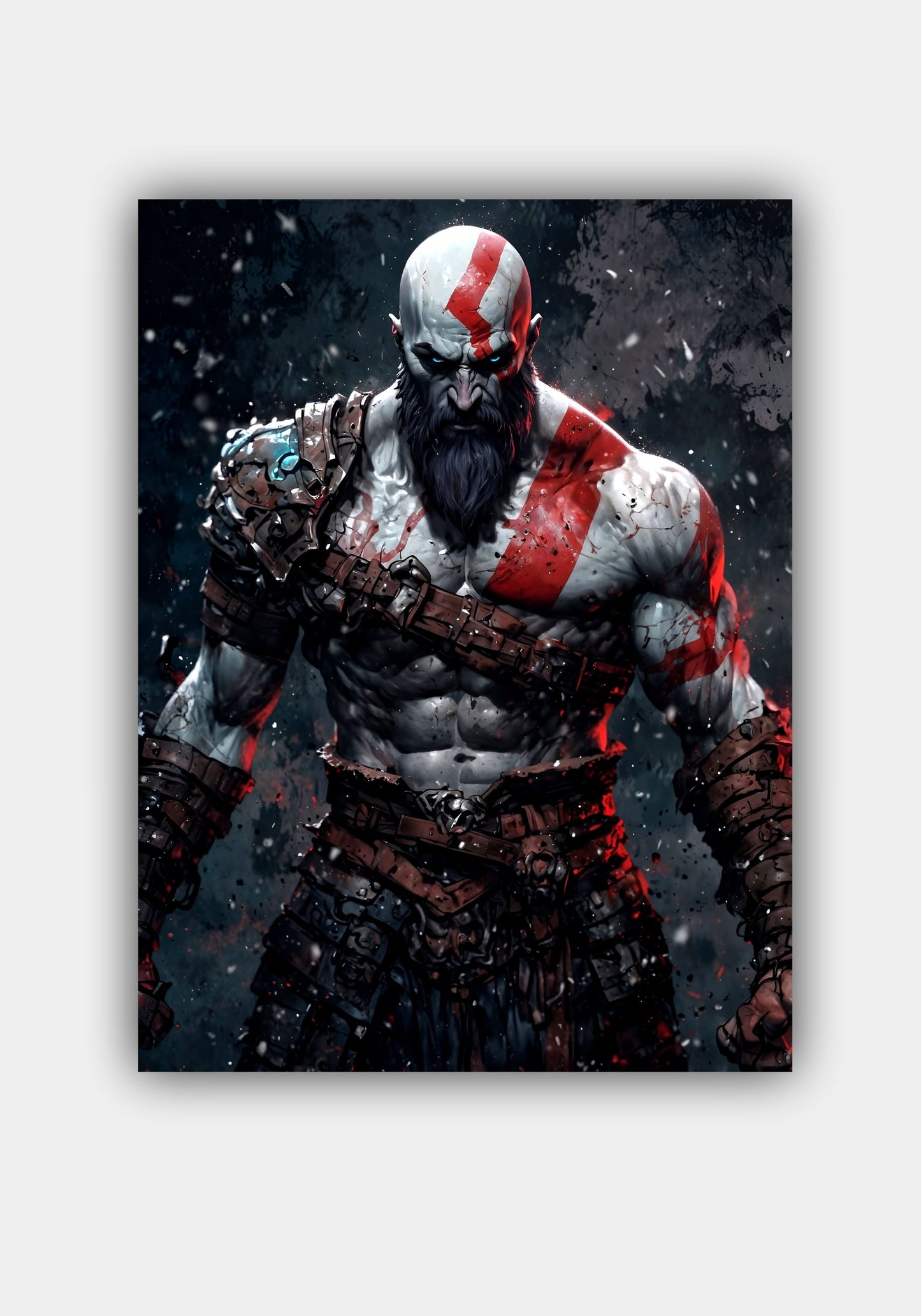 KRATOS GOD OF WAR || GAME POSTER