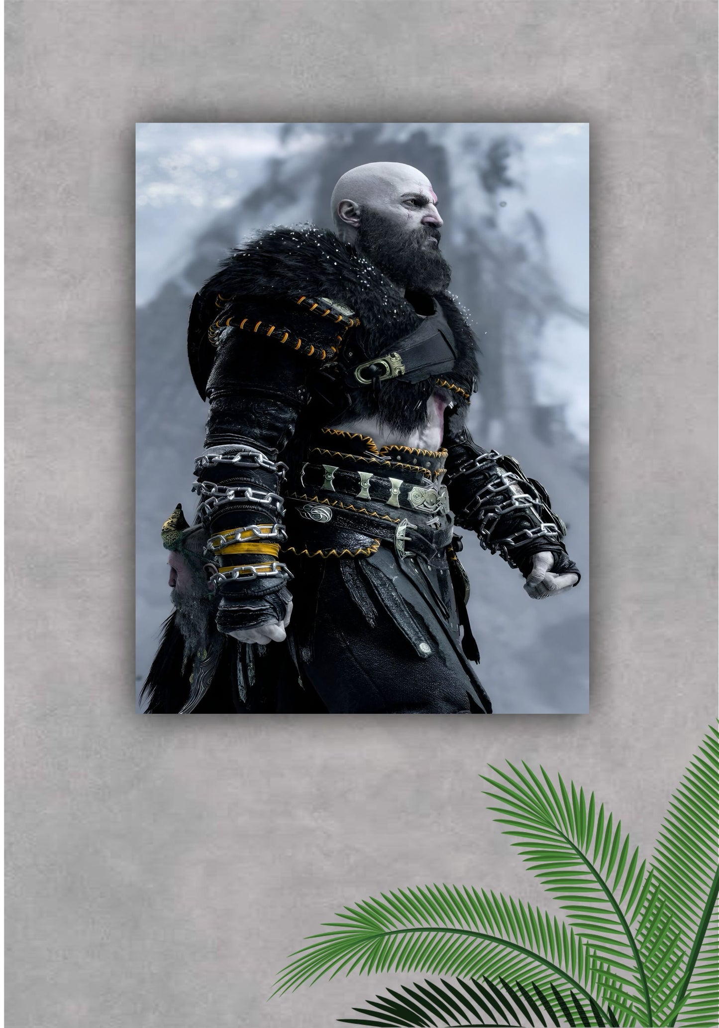 KRATOS  GOD OF WAR || GAME POSTER Pitsstop