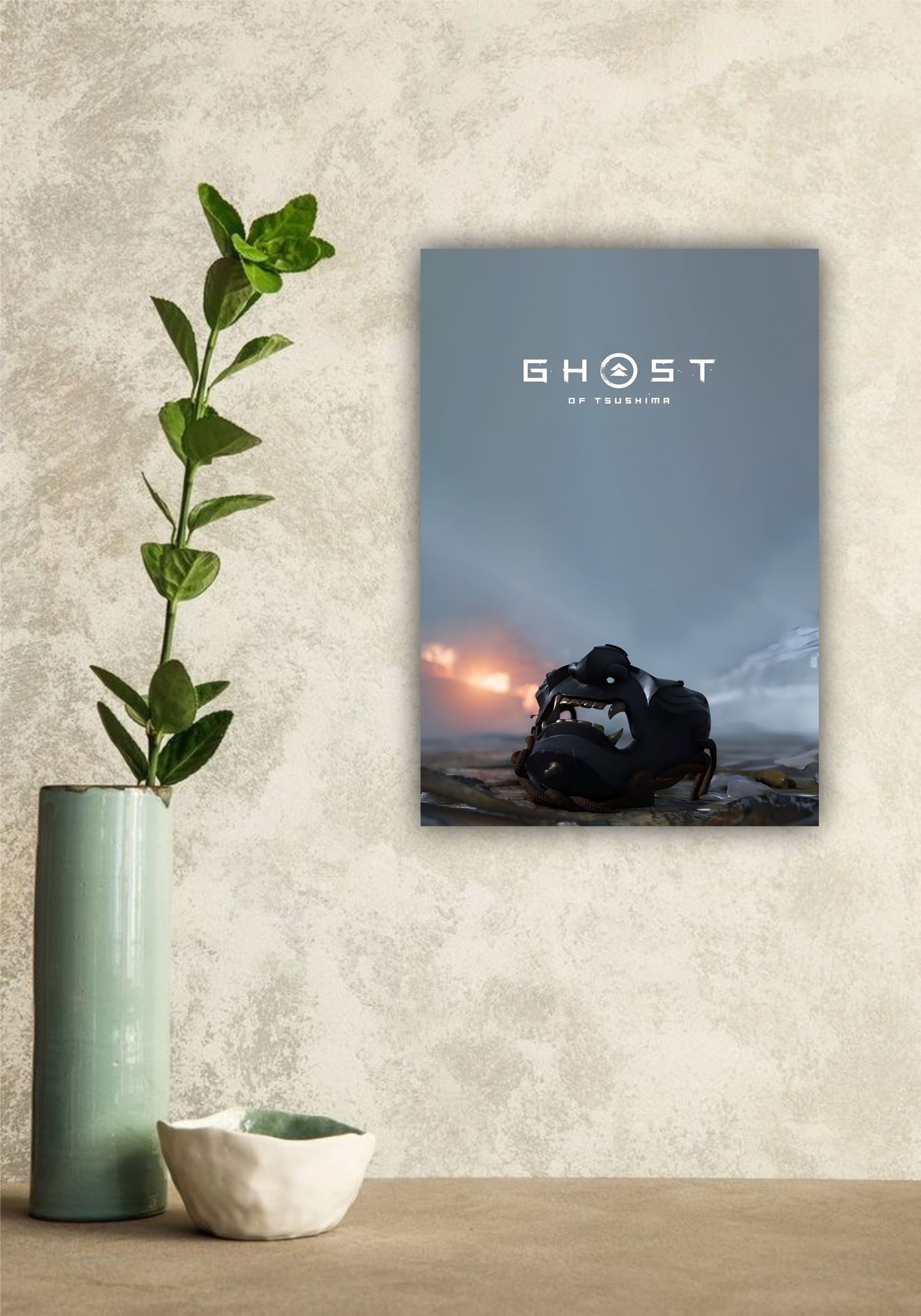 GOST OF TSUSHIMA||GAME POSTER Pitsstop