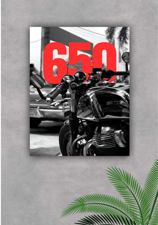 continental gt 650 || CAR & BIKE POSTER Pitsstop