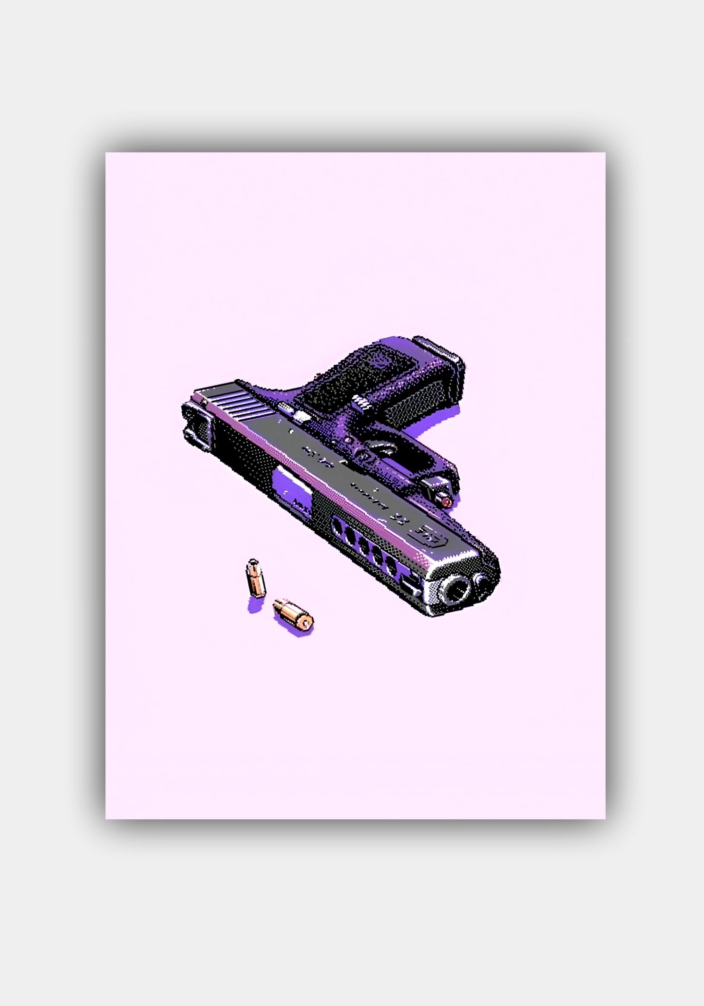 HAND GUN || AESTHETIC POSTER