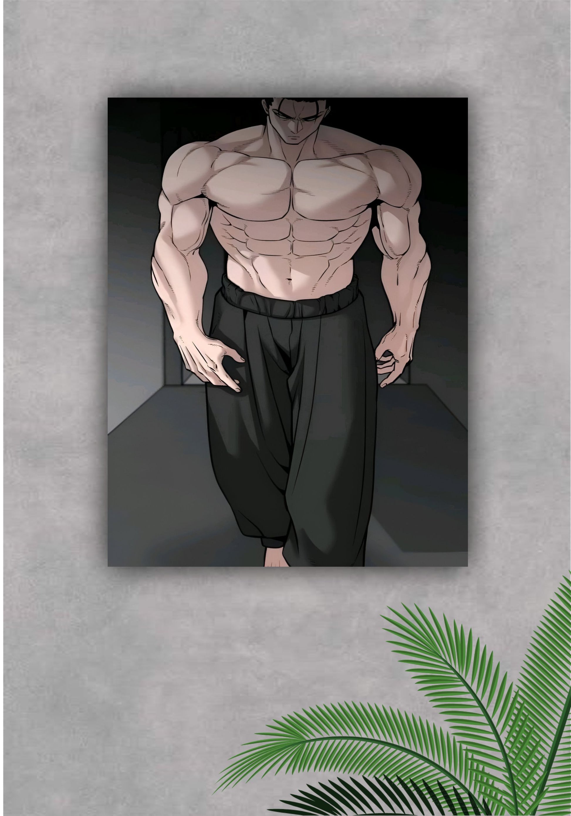 MANHWA BODY || GYM MOTIVATION POSTER Pitsstop